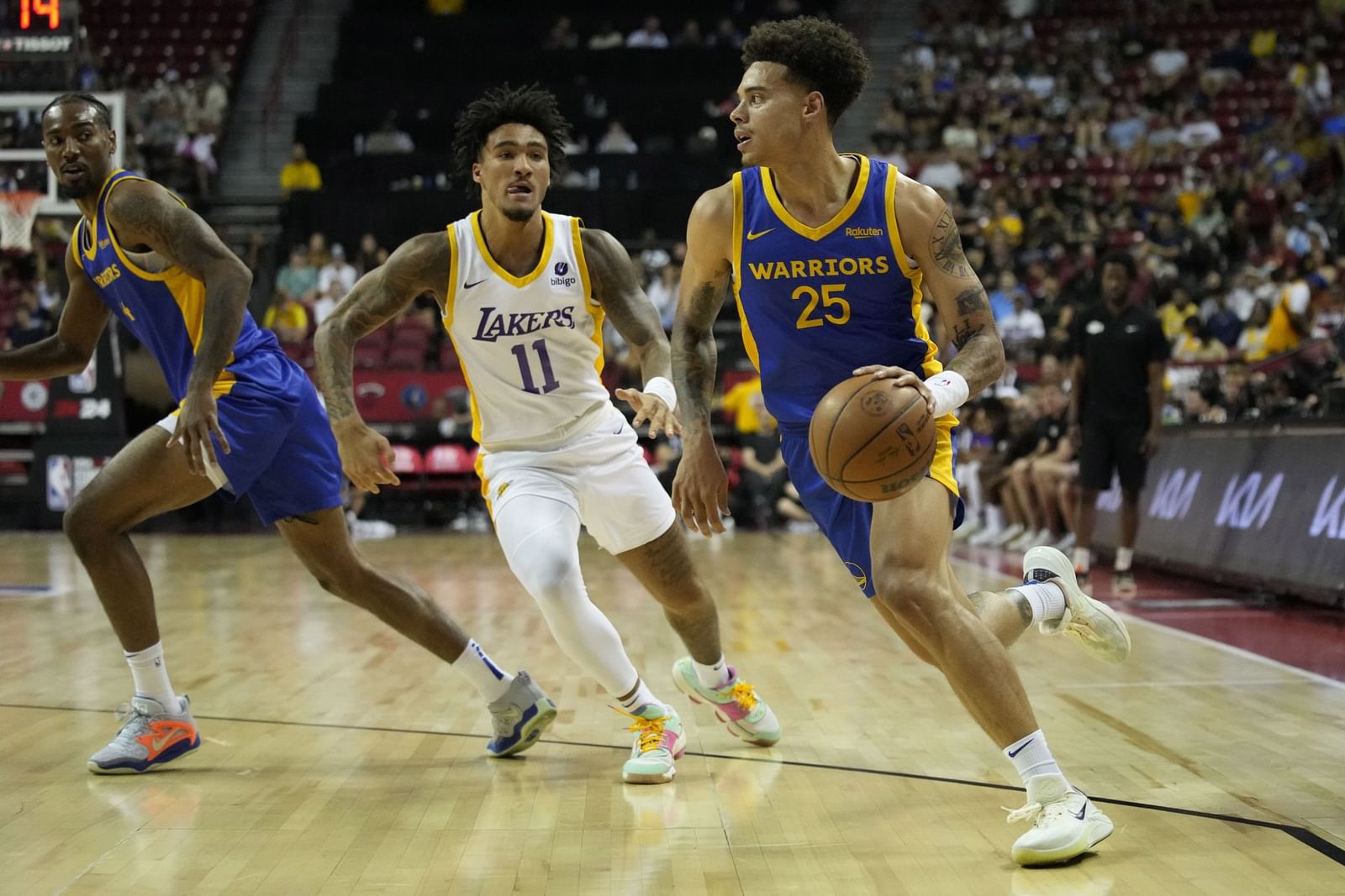 Golden State Warriors vs. Dallas Mavericks NBA Summer League 2023 (July