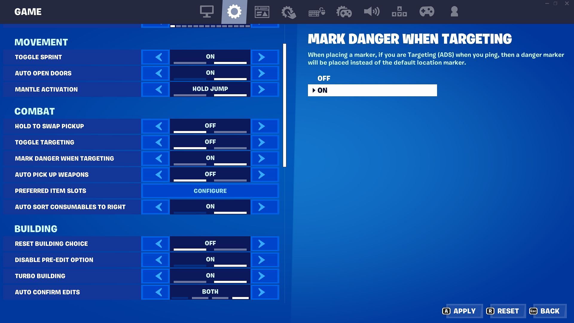 Best Settings PC  Fortnite - GameWith