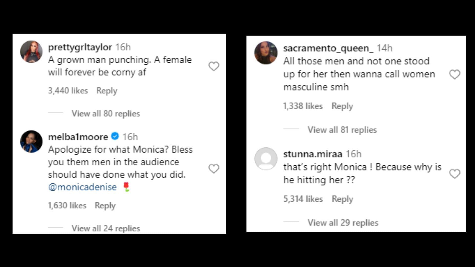 Netizens react to the incident (Image via theshaderoom/Instagram)