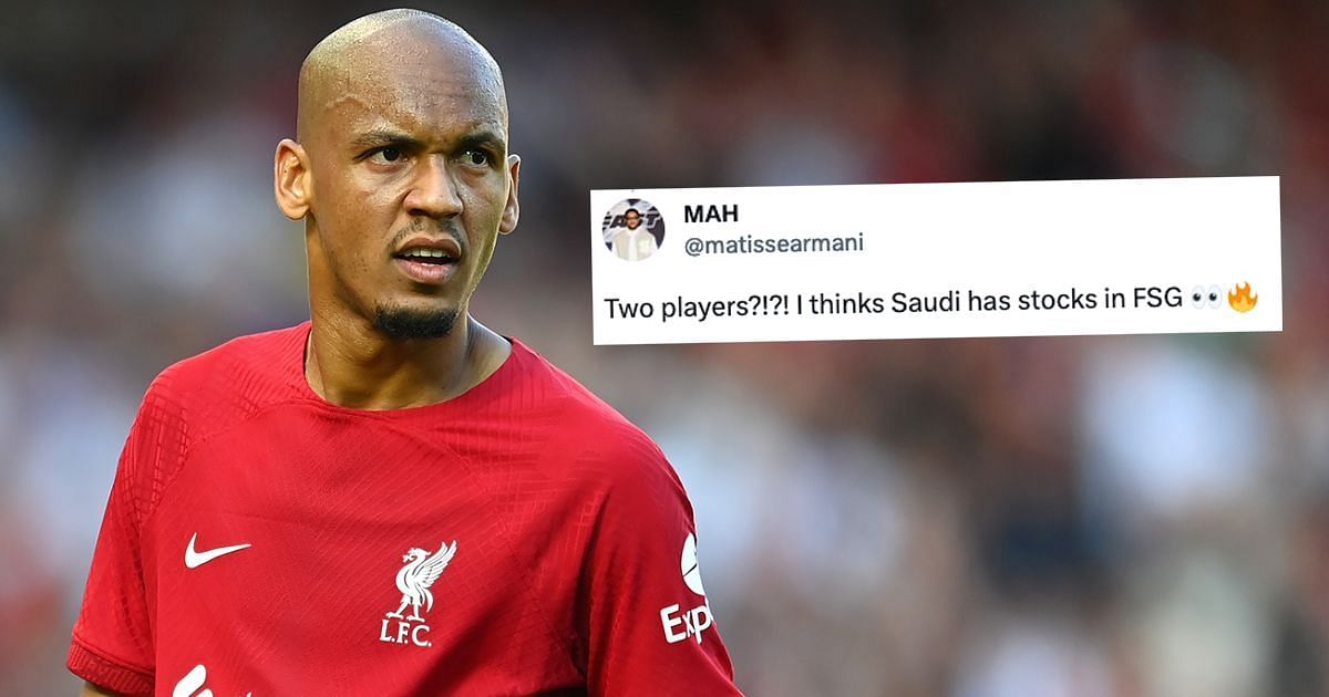 Fans have reacted to a transfer offer for Fabinho.