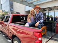 Pete Alonso with Haley Alonso