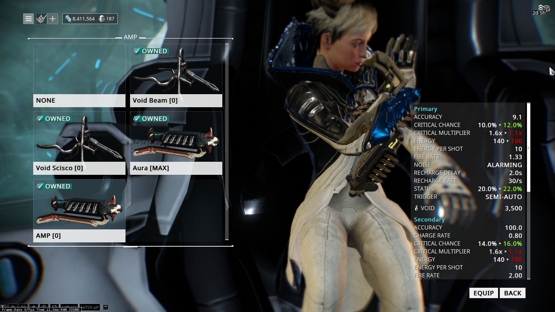 Raplak Prism is important for this setup (Image via Warframe)