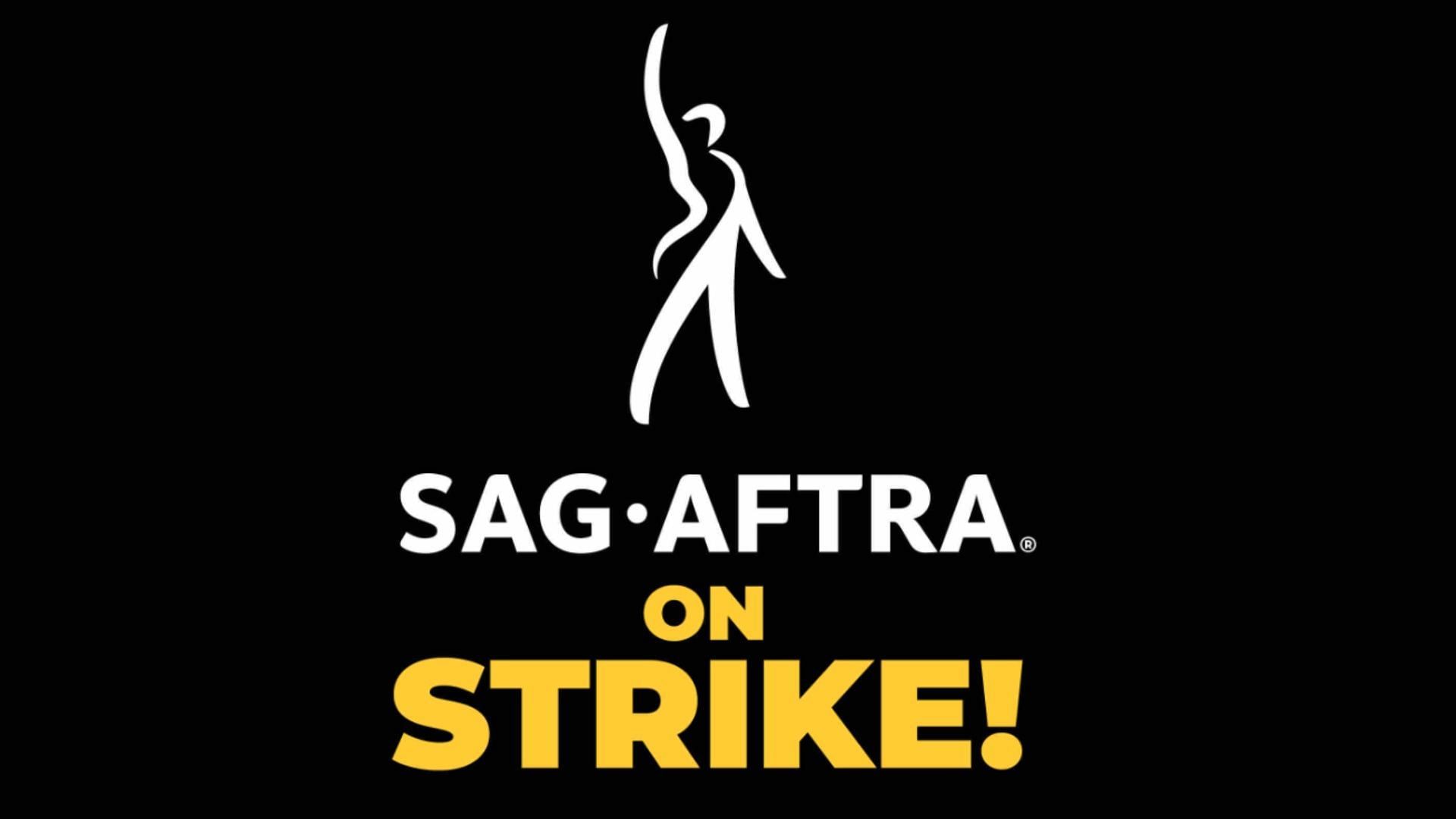 SAG-AFTRA is on strike from Friday, July 14. (Image via Twitter/sagaftra)