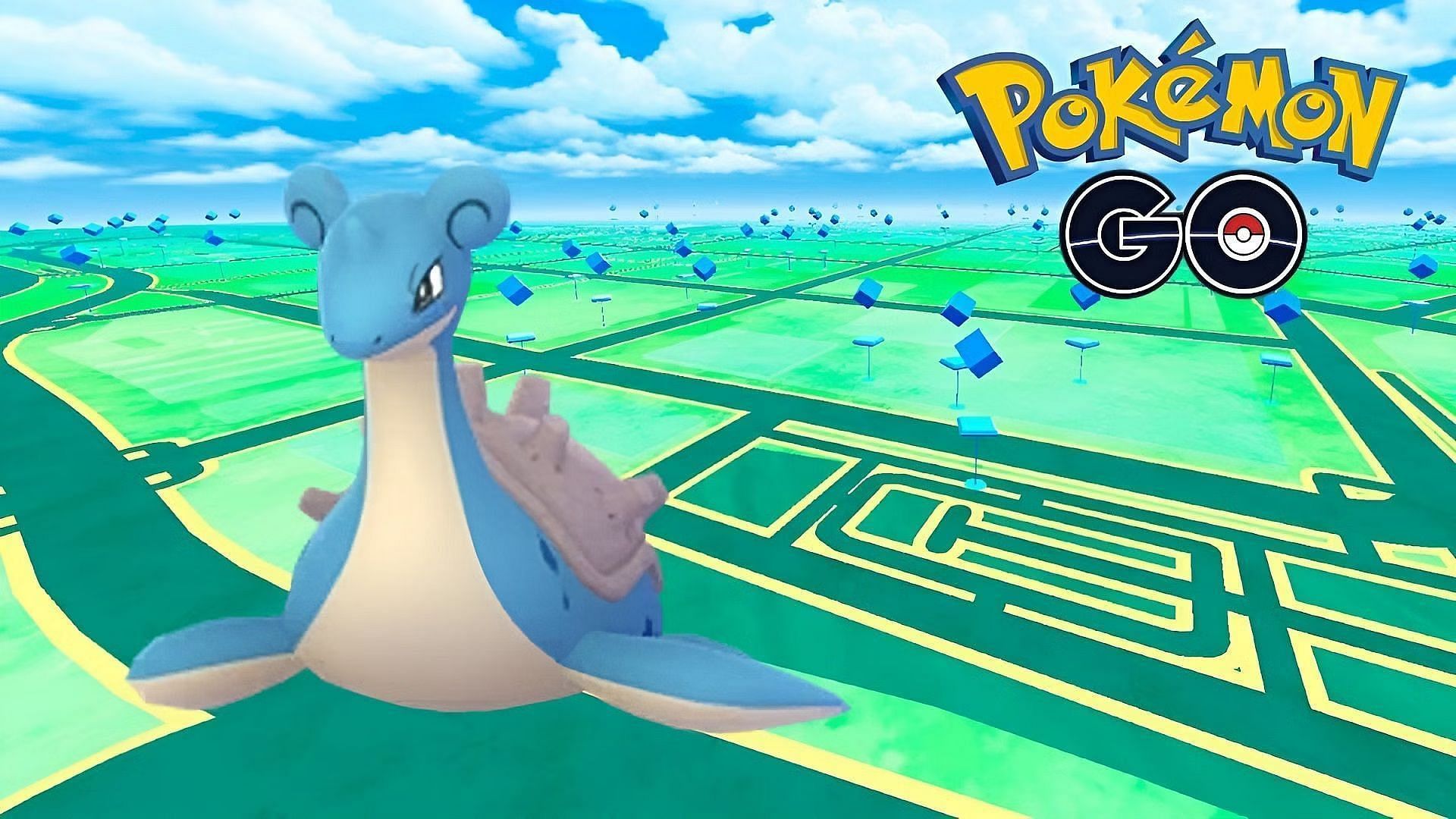 When catching Lapras in the wild, trainers get 3 Candy 100 Stardust (Image via Niantic)