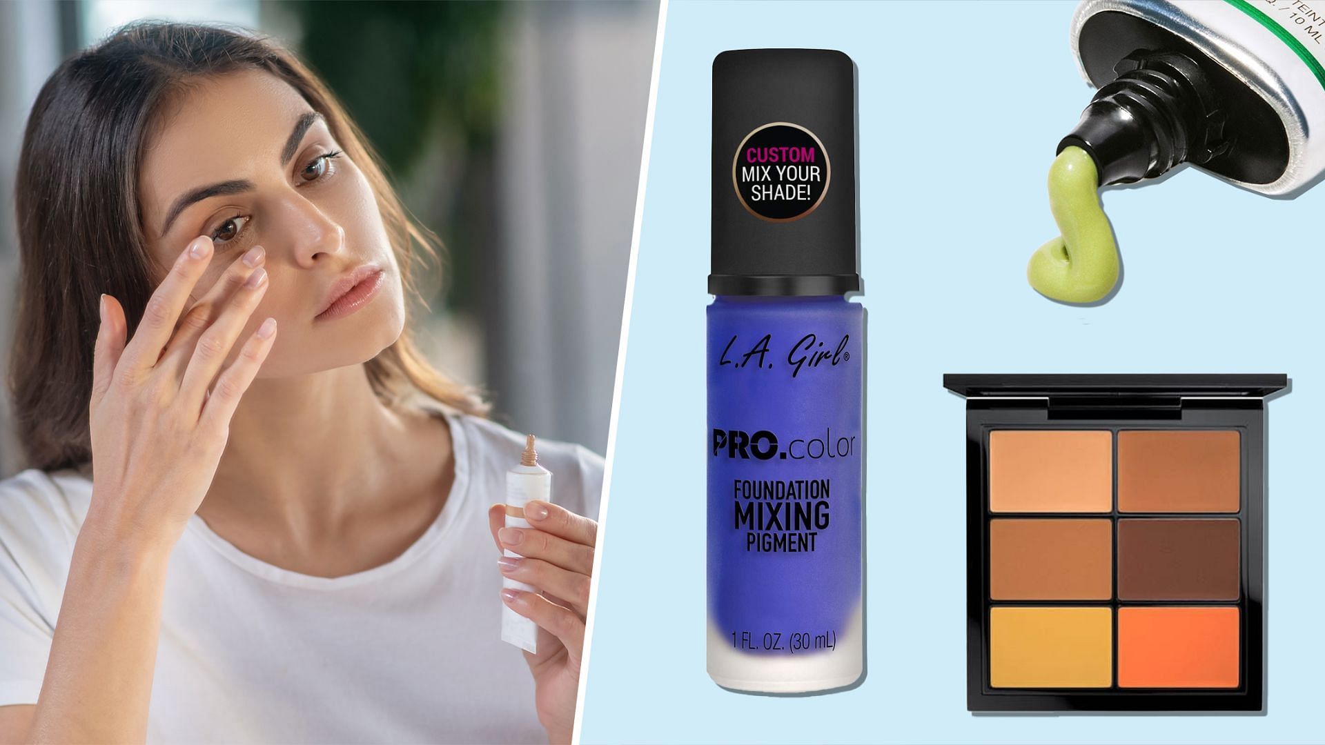 What is blue foundation? How to apply and more details explored about  beauty trend