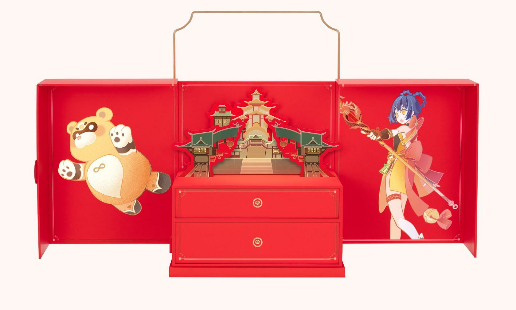 Xiangling Custom Gift Box (Image via HoYoverse)