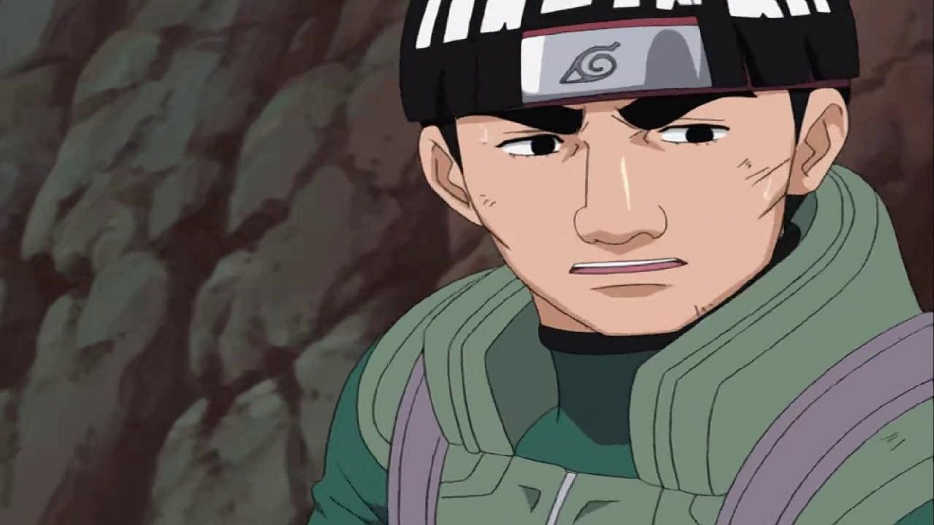 Might Guy as seen in the Kazekage Rescue Arc (Image via Studio Pierrot, Naruto)