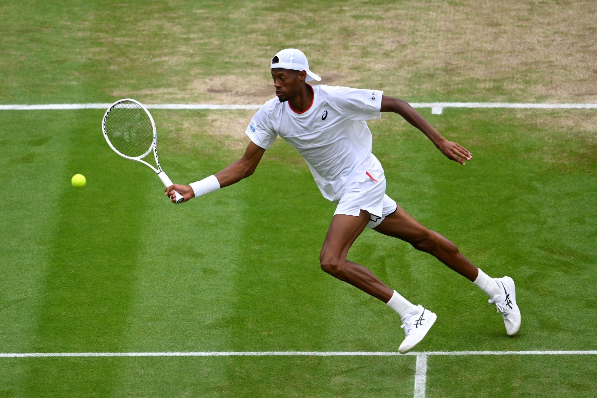 Christopher Eubanks at the 2023 Wimbledon Championships.