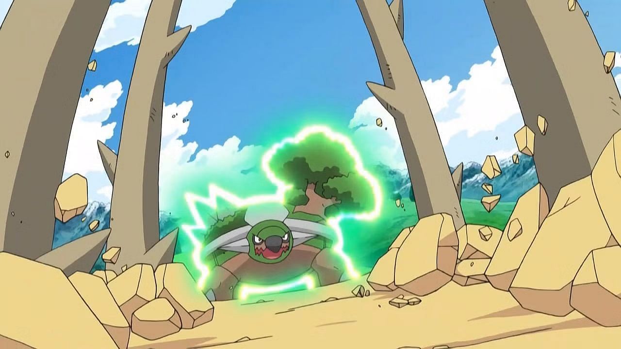 Torterra using Frenzy Plant in the anime (Image via The Pokemon Company)
