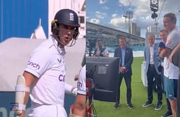 [Watch] Stuart Broad reacts to Ashes 2013 video of him refusing to walk after edging a ball to slip