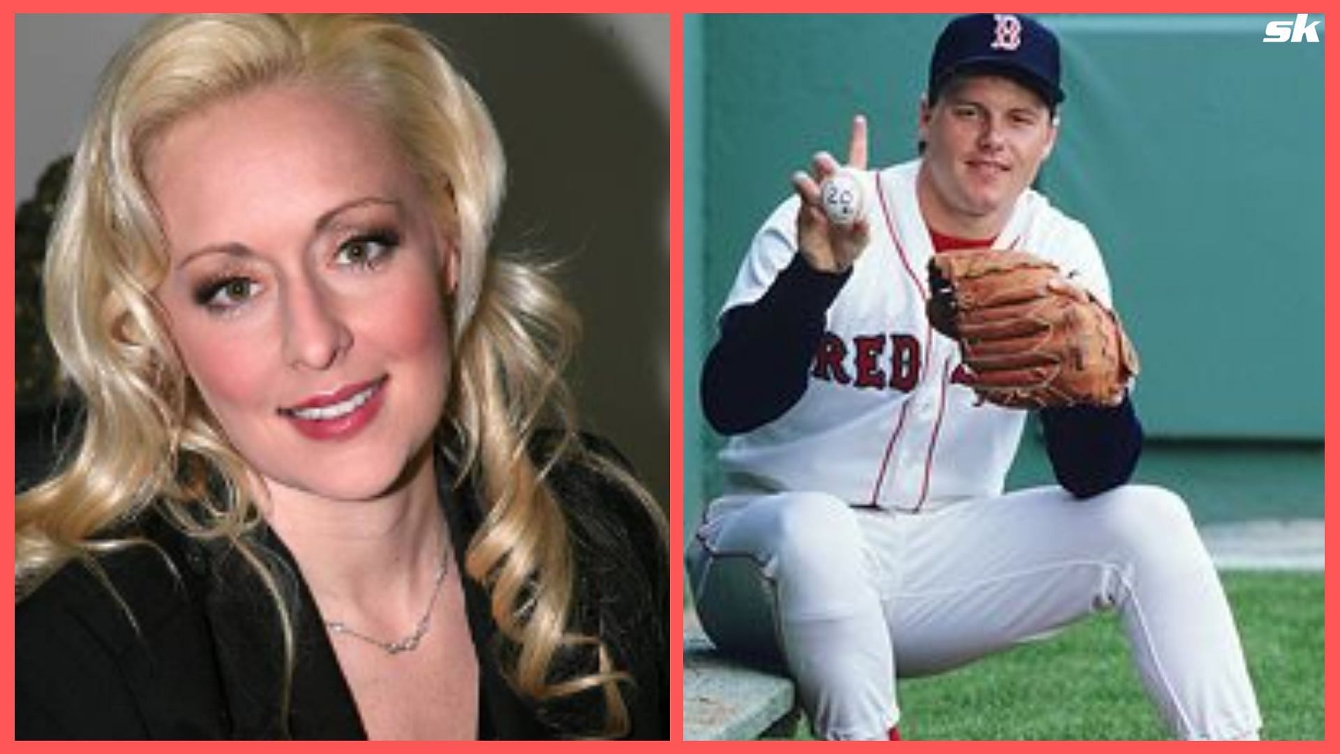 The late country music star, Mindy McCready; Boston Red Sox veteran, Roger Clemensa