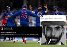 "The beast has returned, cannot wait...!!"- Fans erupt in joy as Jasprit Bumrah makes a much-awaited comeback to lead Team India in Ireland series