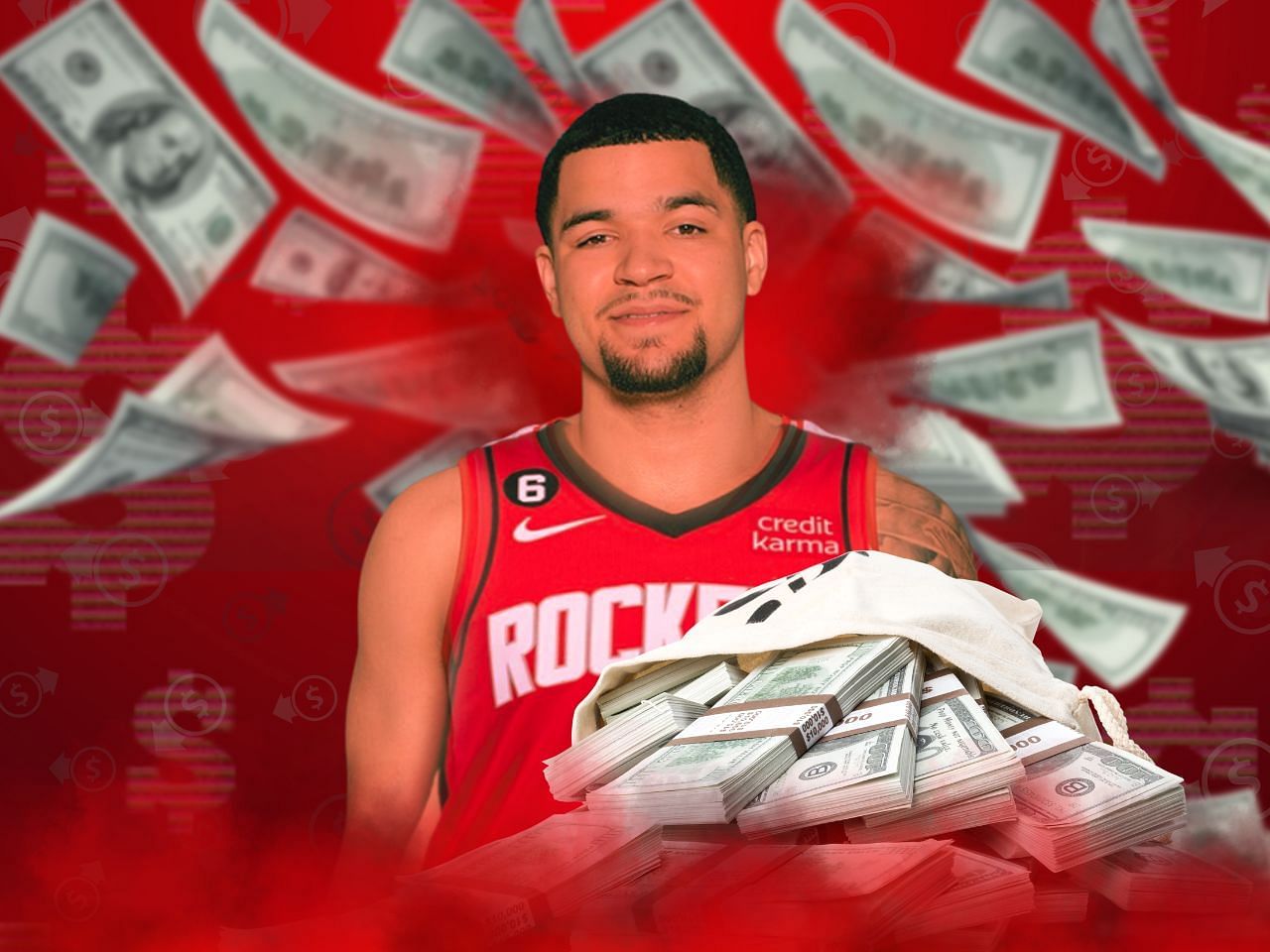 Fred VanVleet promises to live up to the expectatons after securing a huge payday with the Houston Rockets