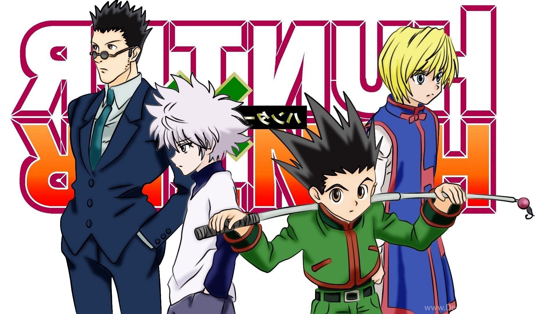 Kurapika vs leorio  Hunter x hunter, Hunter anime, Hunter