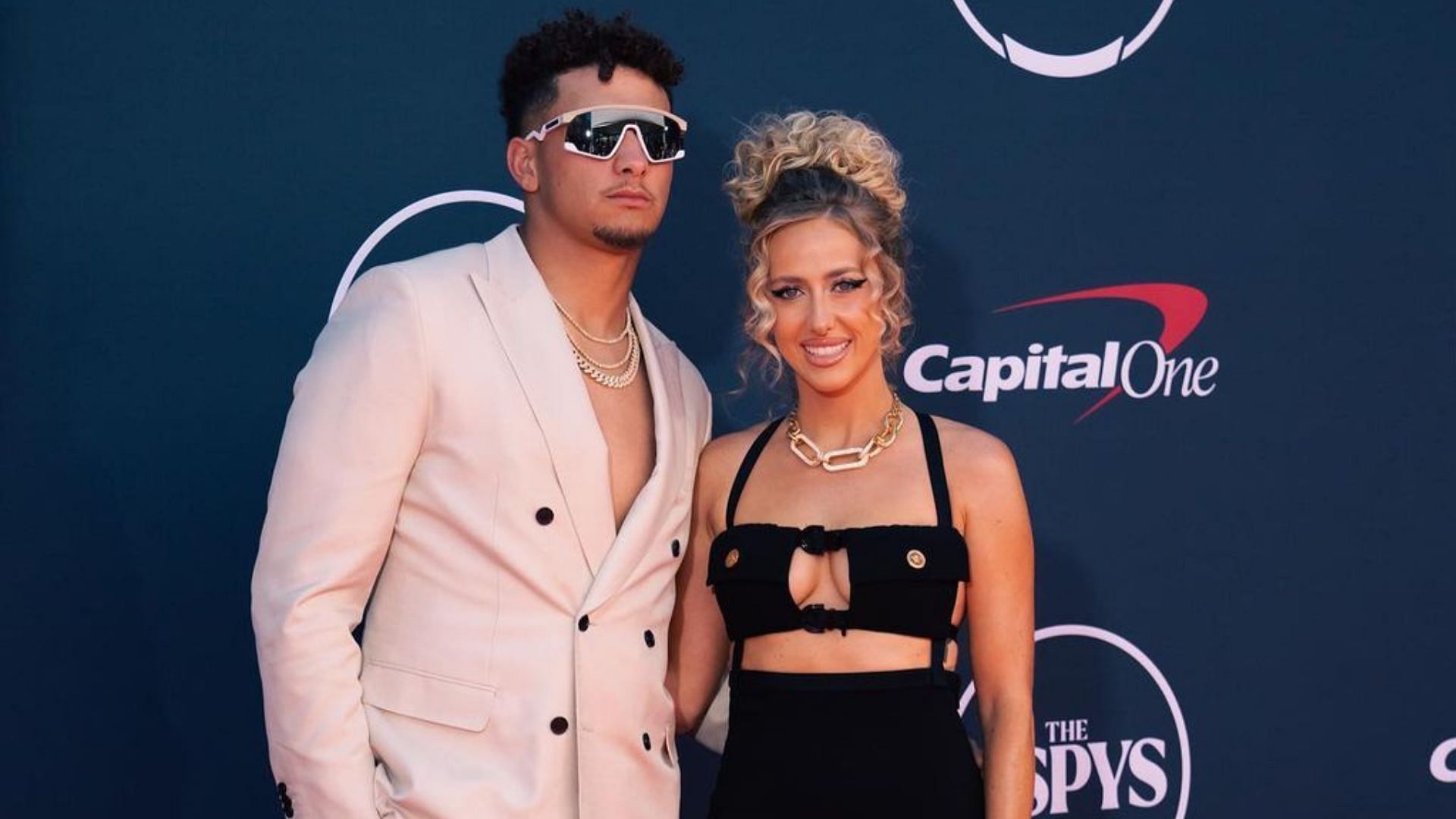 Patrick Mahomes' Wife Brittany Slips on Sneakers at Super Bowl 2023 –  Footwear News