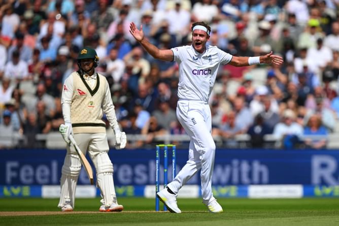 [Watch] Stuart Broad removes Usman Khawaja early in fourth Ashes Test
