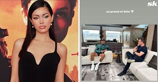Dele's partner Cindy Kimberly sends heartwarming message on social media following his interview with Gary Neville