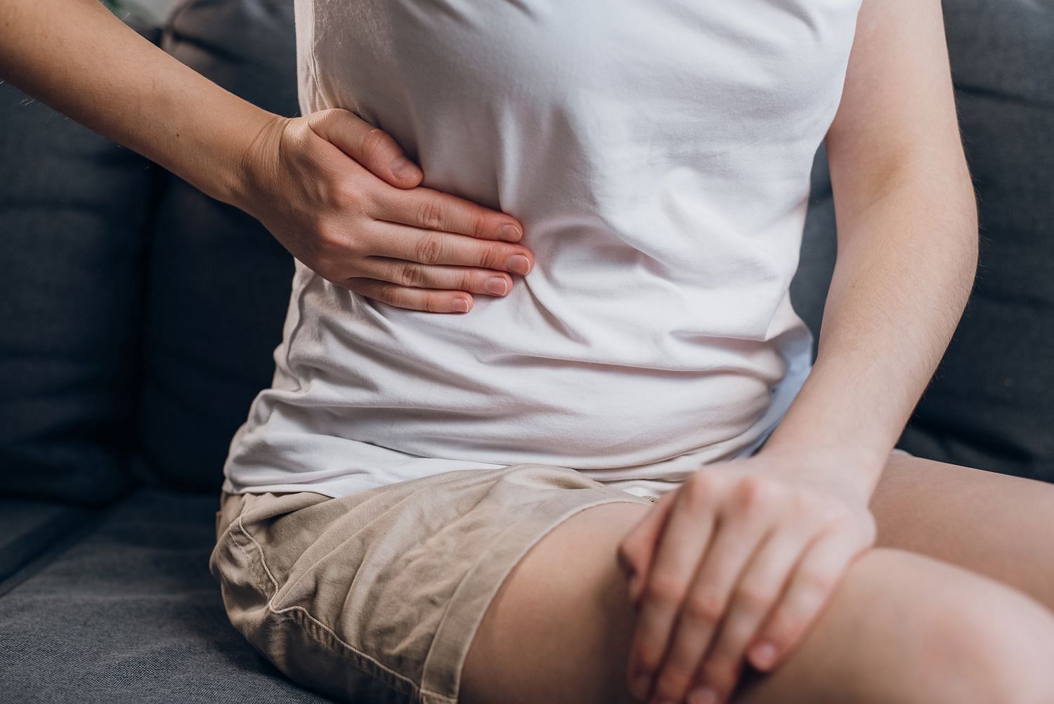 Pain caused due to appendicitis (Image via Getty Images)