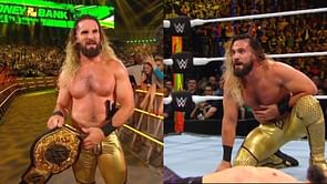 Top champion sends a message to Seth Rollins during his match against Finn Balor