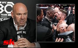 Dana White utterly unbothered by Israel Adesanya calling Dricus Du Plessis the N-word live at UFC 290 - "He's black."