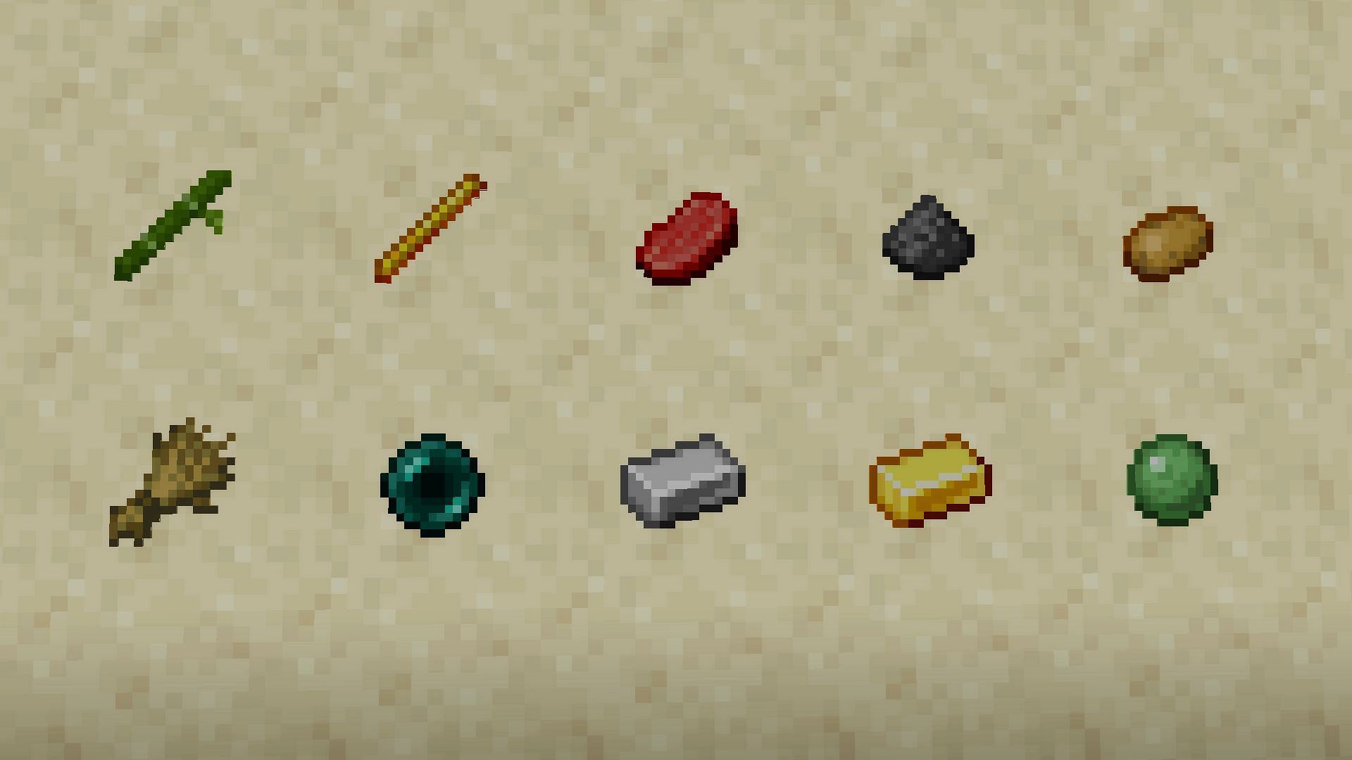 Some of the best items to farm in Minecraft (Image via Mojang)