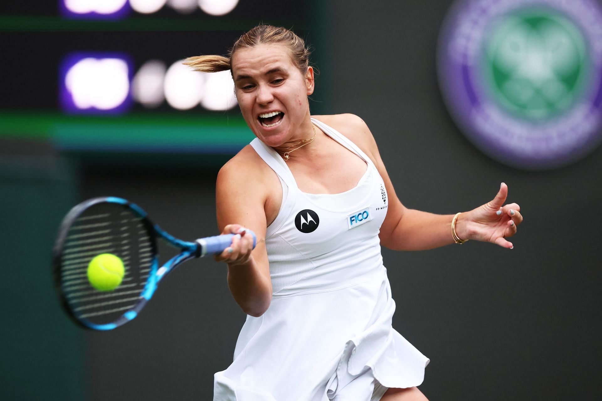 Sofia Kenin at the 2023 Wimbledon Championships