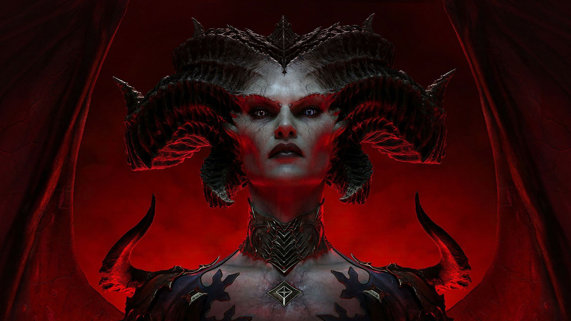 The image of Lilith in Diablo 4.