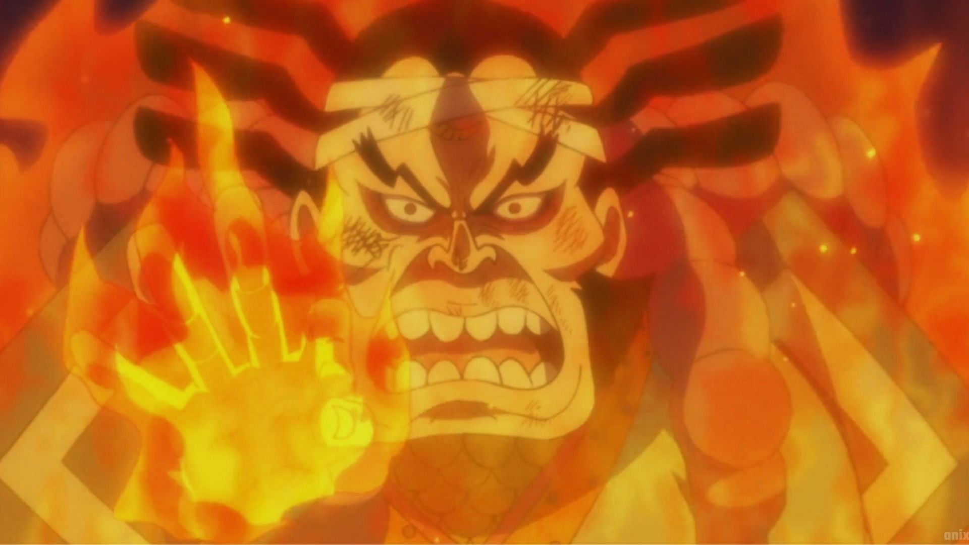 Raizo as seen in One Piece episode 1069 (Image via Toei)