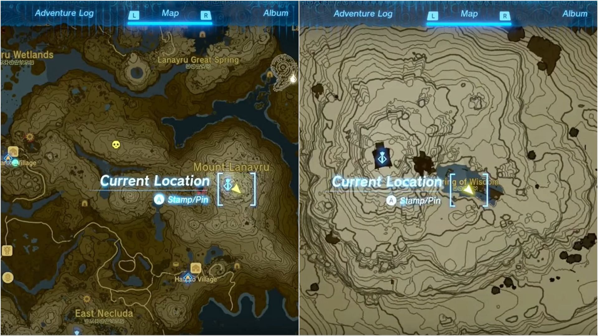 Make your way to the Mount Lanayru region (Image via Nintendo)