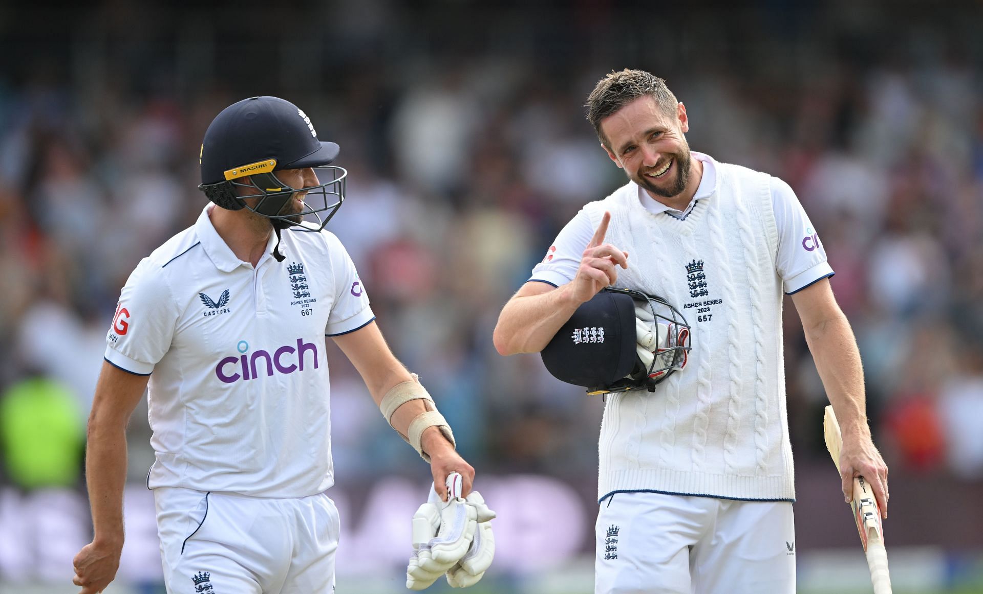 Mark Wood and Chris Woakes were the chief architects of England&#039;s win at Headingley. (Credits: Getty)