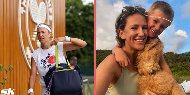Victoria Azarenka: "My son wants to come to my matches, a hard feeling for me because I get distracted"