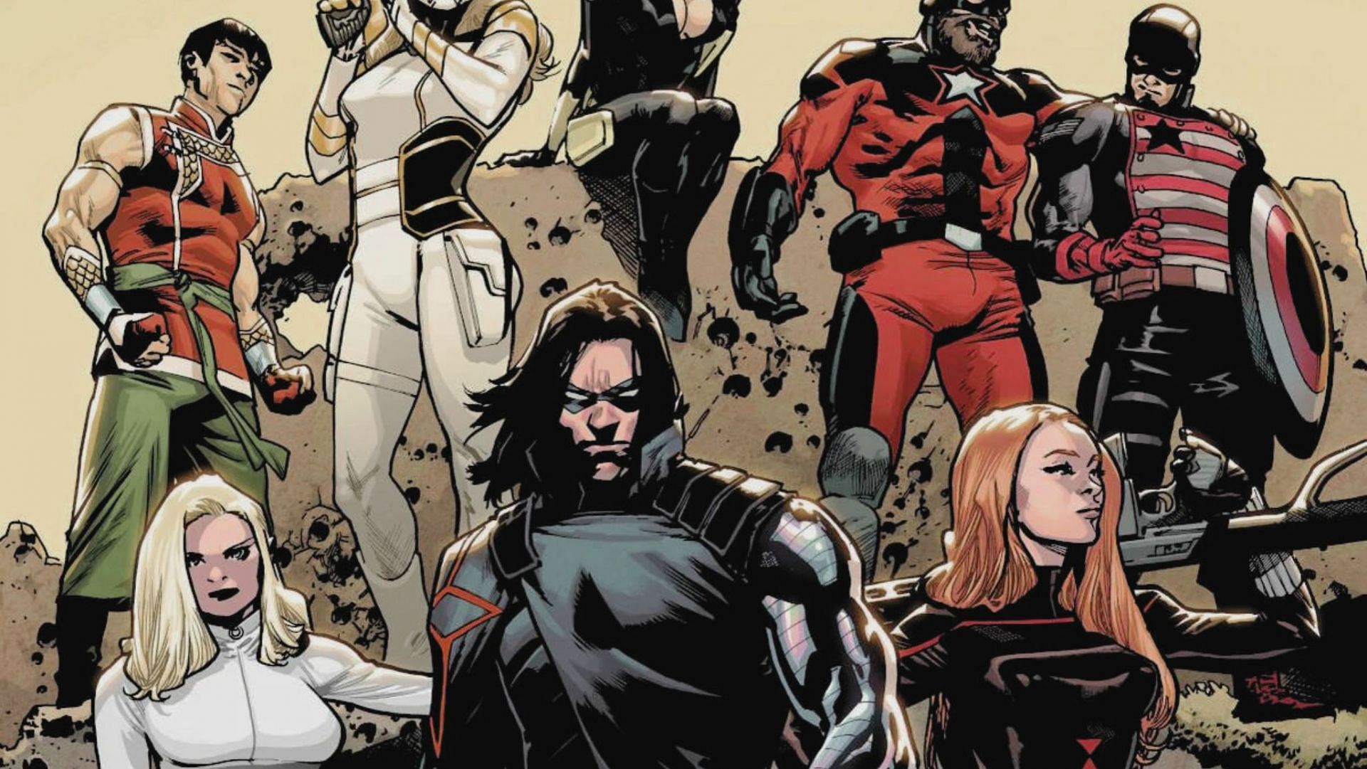 A new chapter unfolds: Winter Soldier&#039;s heroic quest with the Thunderbolts begins (Image via Marvel Comics)