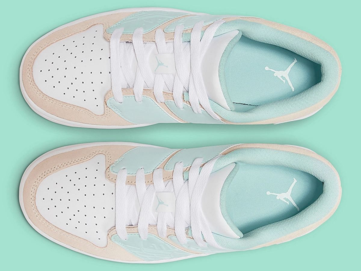 Nu Retro 1 &ldquo;Easter Pastel&rdquo; sneakers (Image via SN)