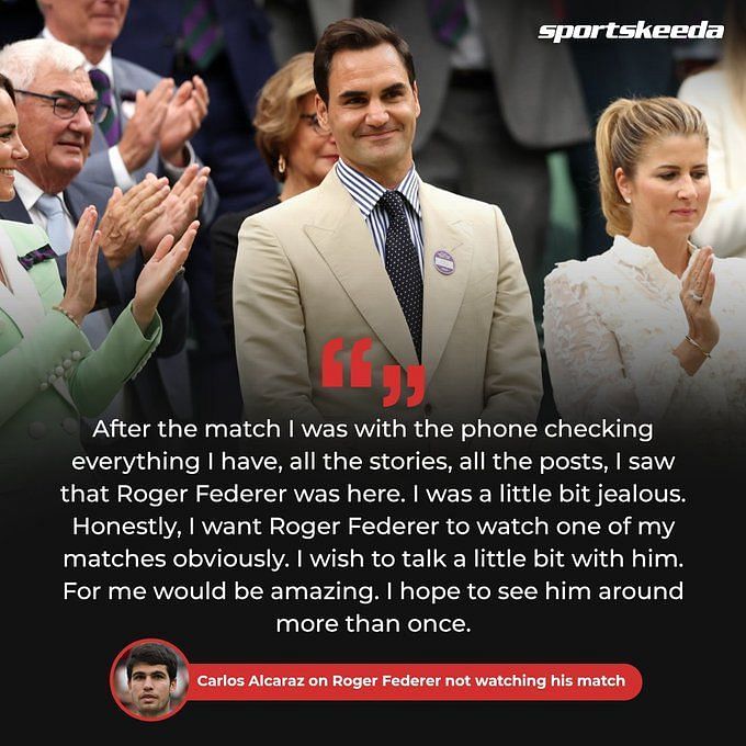 They have him doing ridiculous things, This kind of stuff only fits Roger  Federer - Tennis fans react to Carlos Alcaraz's Louis Vuitton campaign