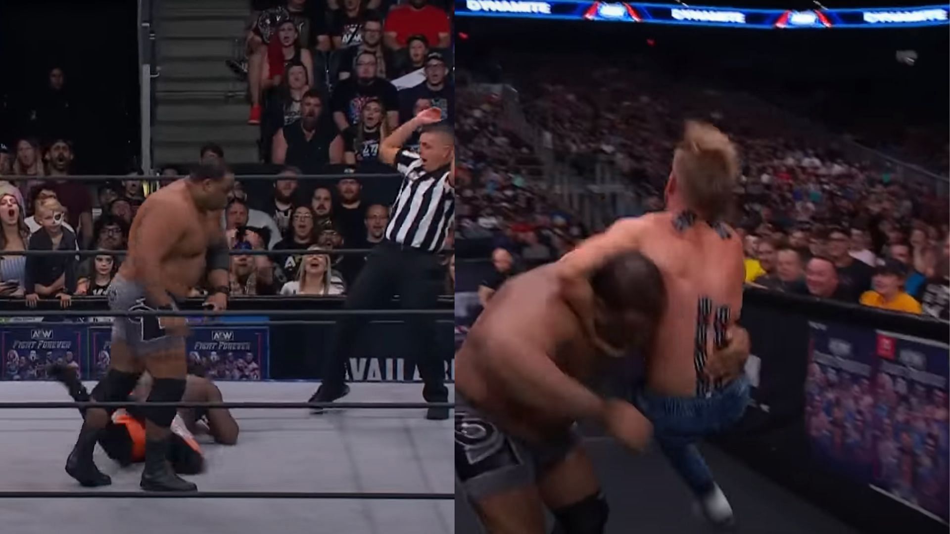 Keith Lee at the center of controversy as ref botches finish of AEW Dynamite match