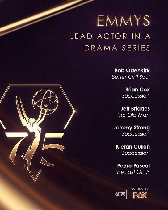 Emmy Awards 2023: Full nominations list