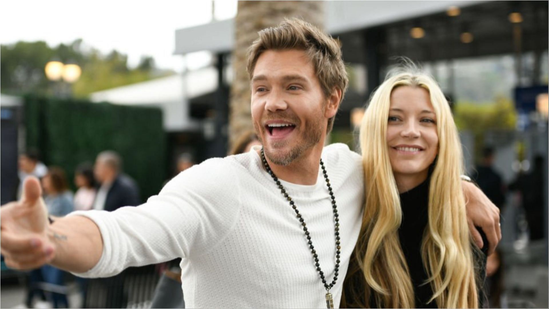 Chad Michael Murray and Sarah Roemer are expecting their third child (Image via Noel Vasquez/Getty Images)