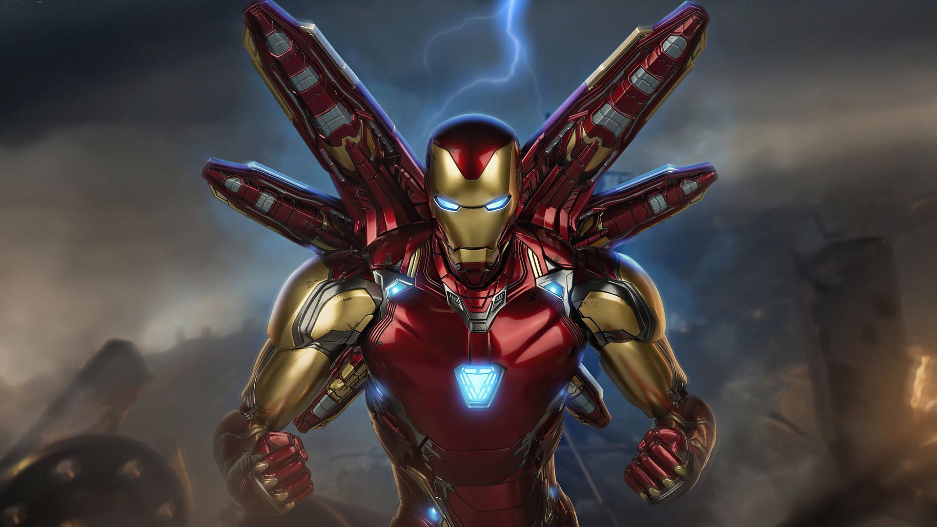The suit known as the Mark 85, or the Mark LXXXV (Image via Marvel)