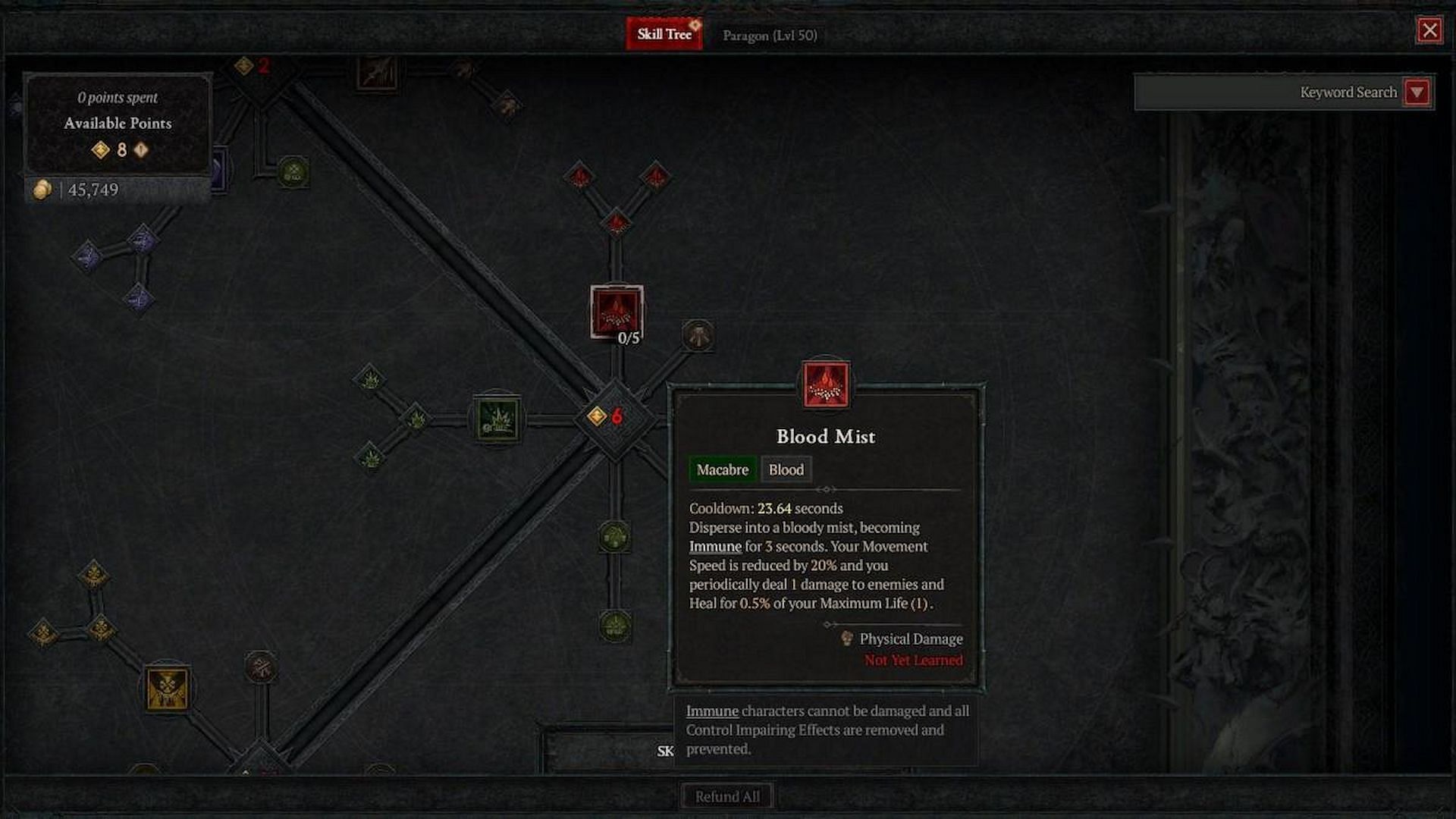 This skill makes you immune for a while (Image via Diablo 4)
