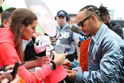 2023 F1 British GP protestors urge Lewis Hamilton to cut ties with Mercedes' title sponsor