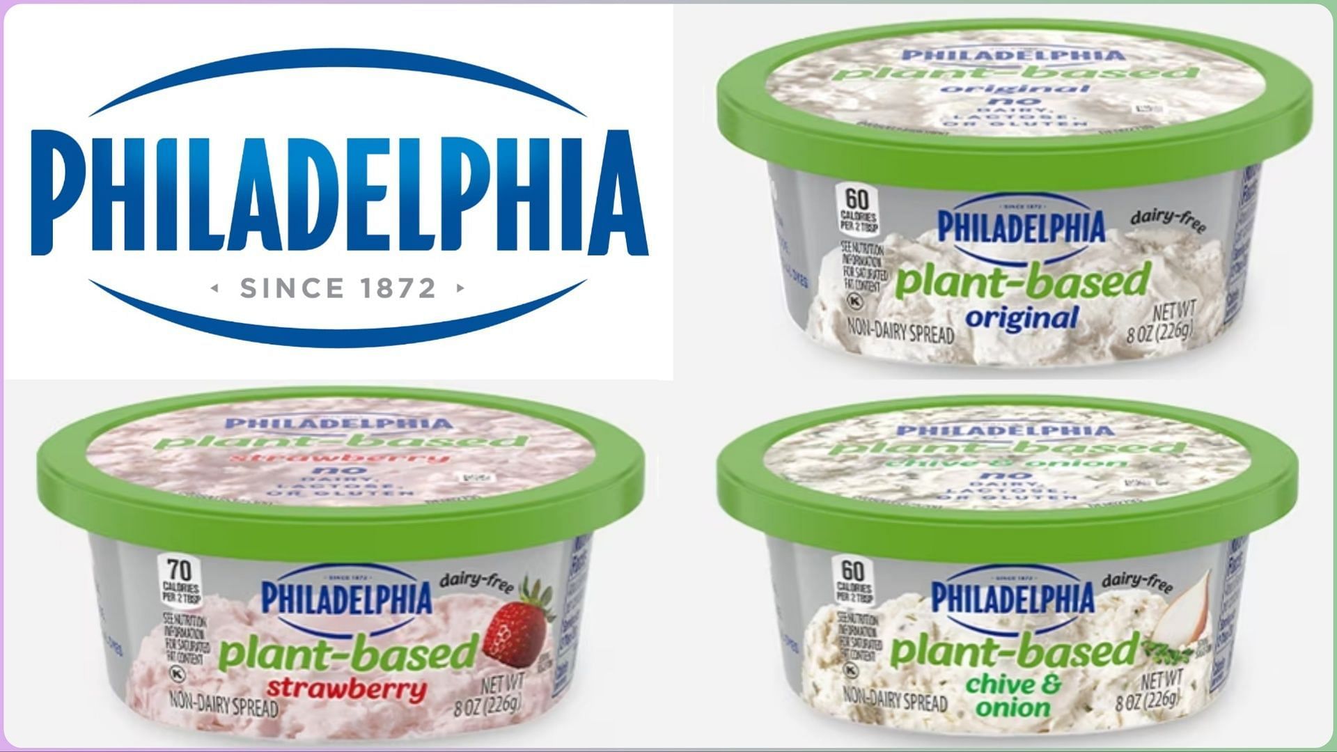 Philadelphia introduces plant-based cream cheese