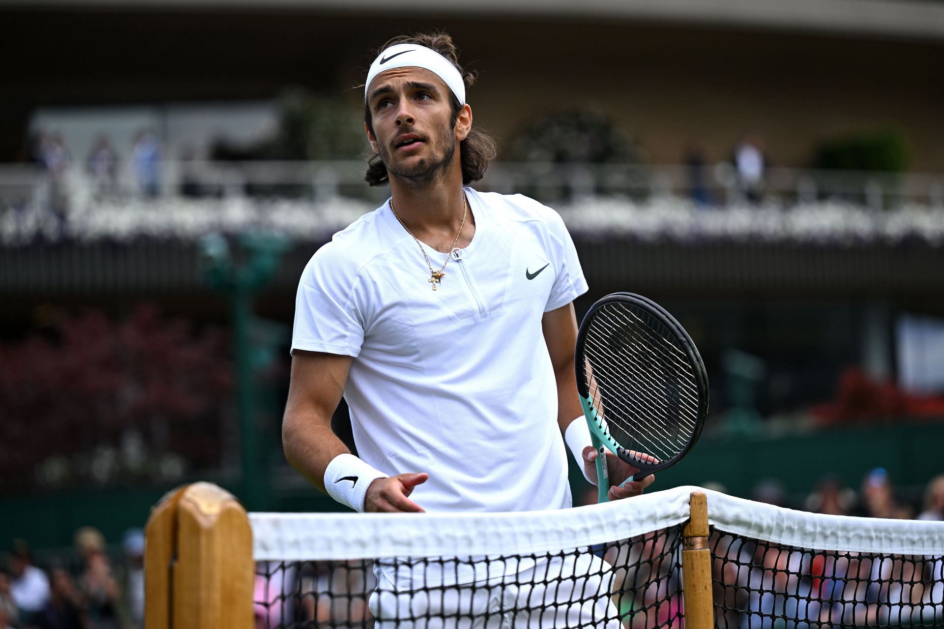 Lorenzo Musetti at the 2023 Wimbledon.