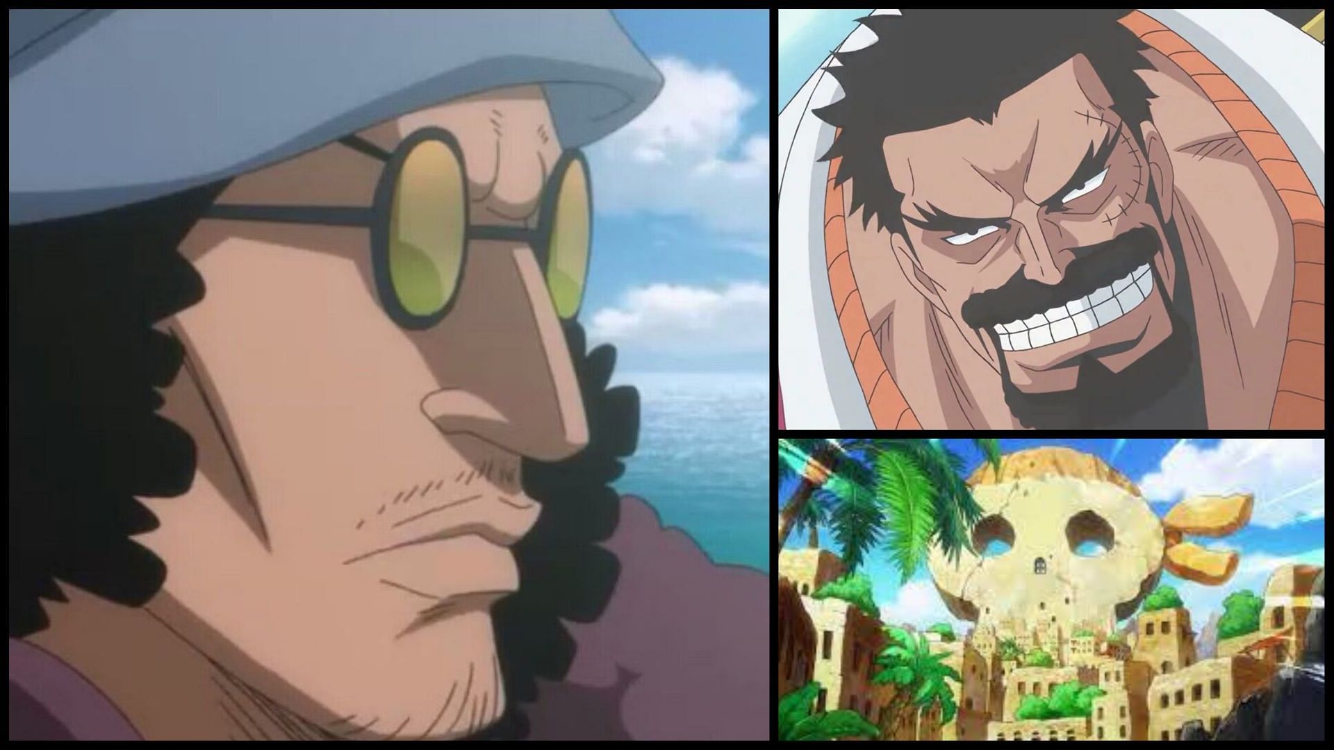 Garp vs kuzan