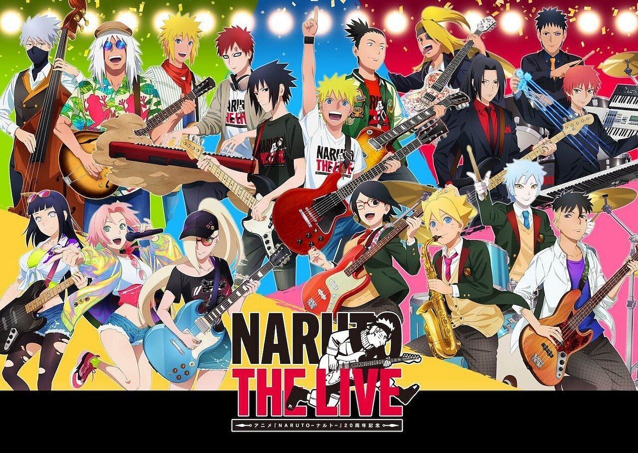 The key visual for Naruto The Live (Image via Studio Pierrot).