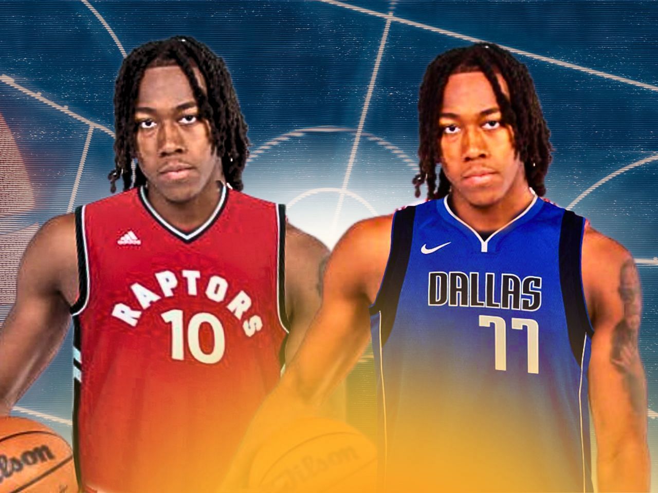 Dallas Mavericks and Toronto Raptors - Ayo Dosunmu