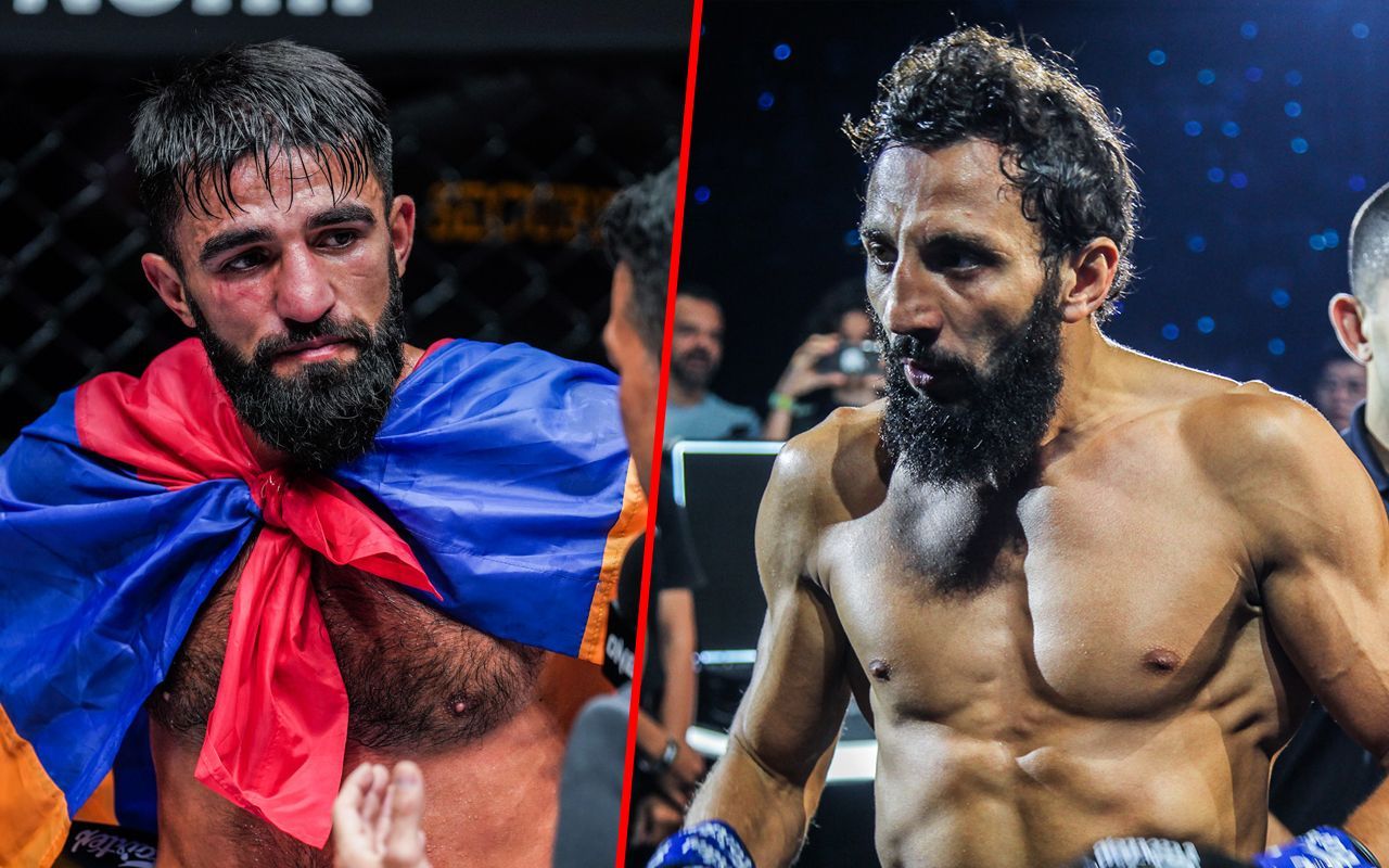 Marat Grigorian (L) / Chingiz Allazov (R) -- Photo by ONE Championship