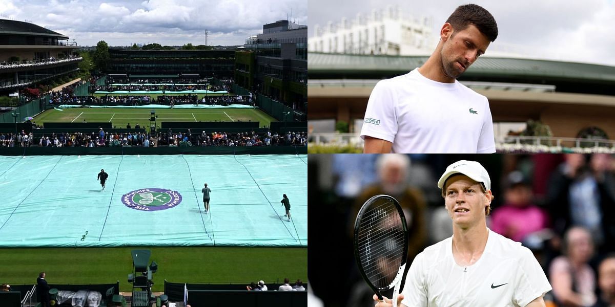The first three days of the 2023 Wimbledon Championships were plagued by rain