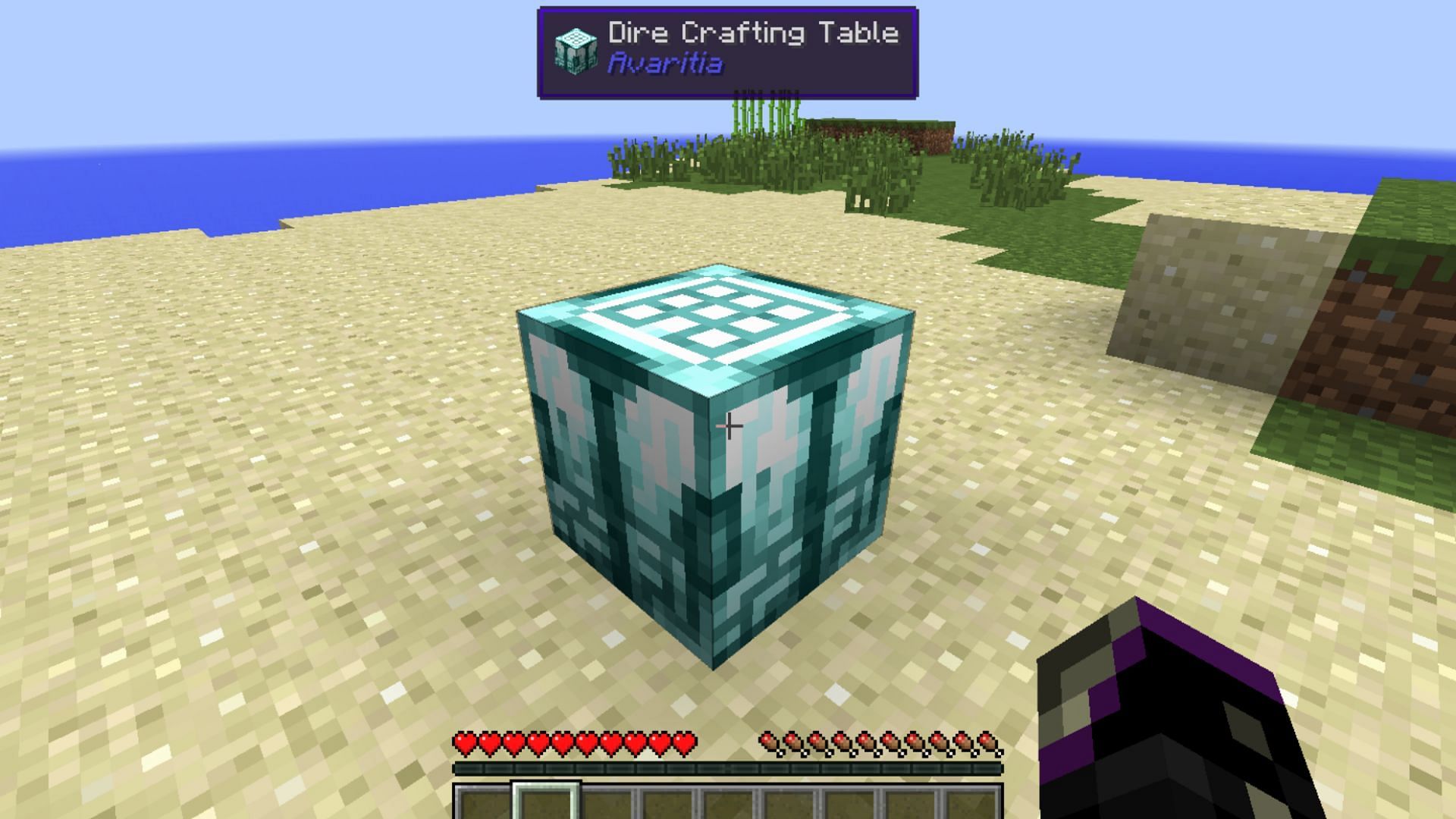 Avaritia is a mod that adds extremely powerful items but also sets equally difficult crafting recipes for them in Minecraft (Image via CurseForge)