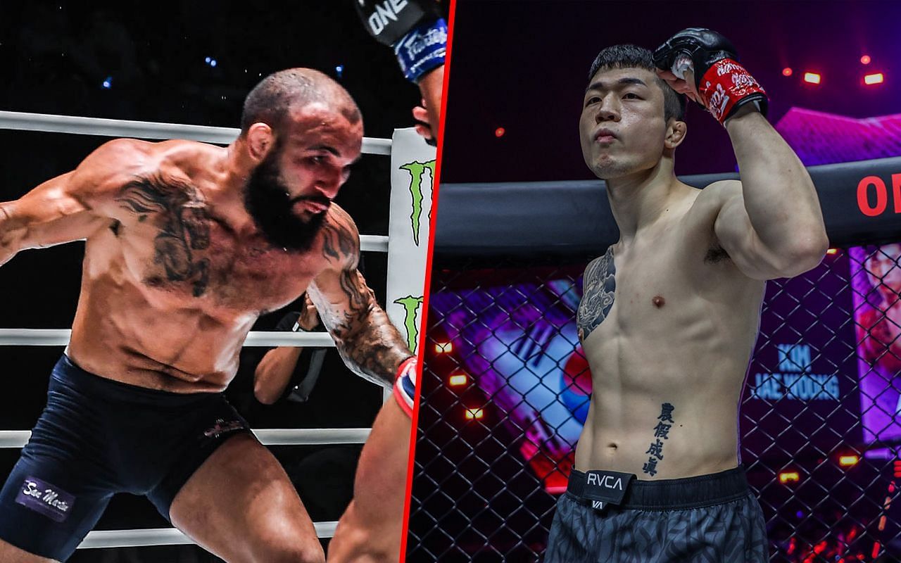 John Lineker and Kim Jae Woong - Photo by ONE Championship