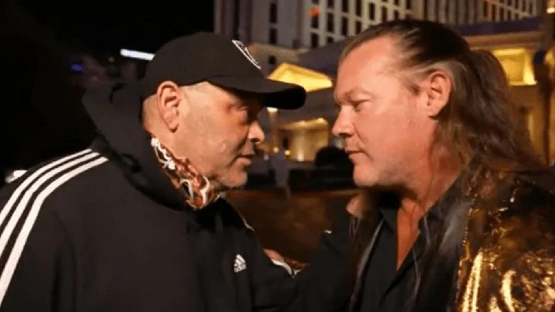 Konnan(left); Chris Jericho(right)